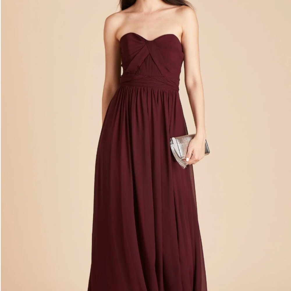 Birdy Grey - Grace Convertible Dress Chiffon Cabernet - XL